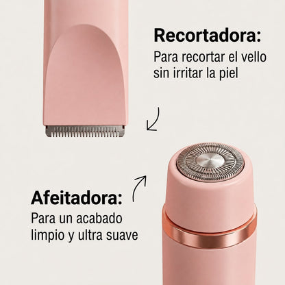 DEPILADORA 2 EN 1 PARA BIKINI Y CUERPO SOVEA™