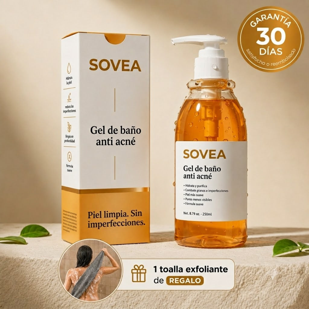 Gel De Baño Anti Acné SOVEA™