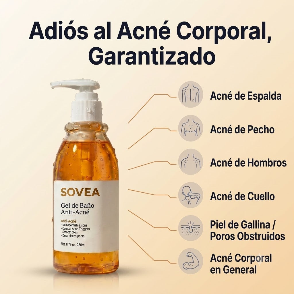 Gel De Baño Anti Acné SOVEA™
