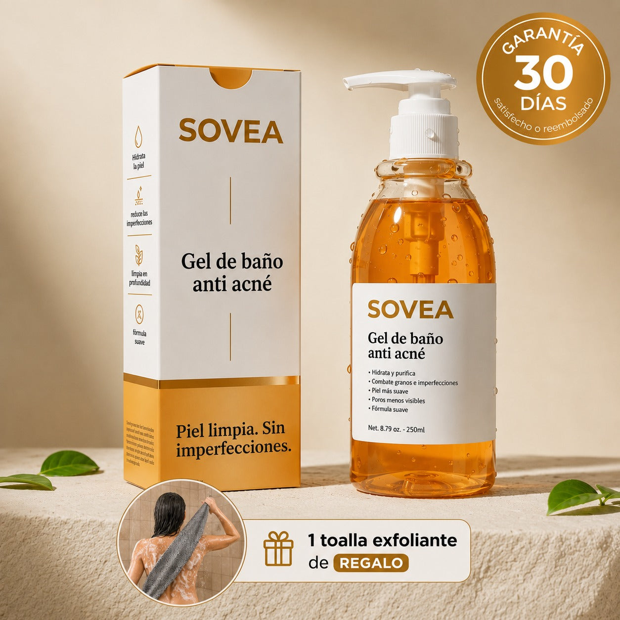 Gel De Baño Anti Acné SOVEA™